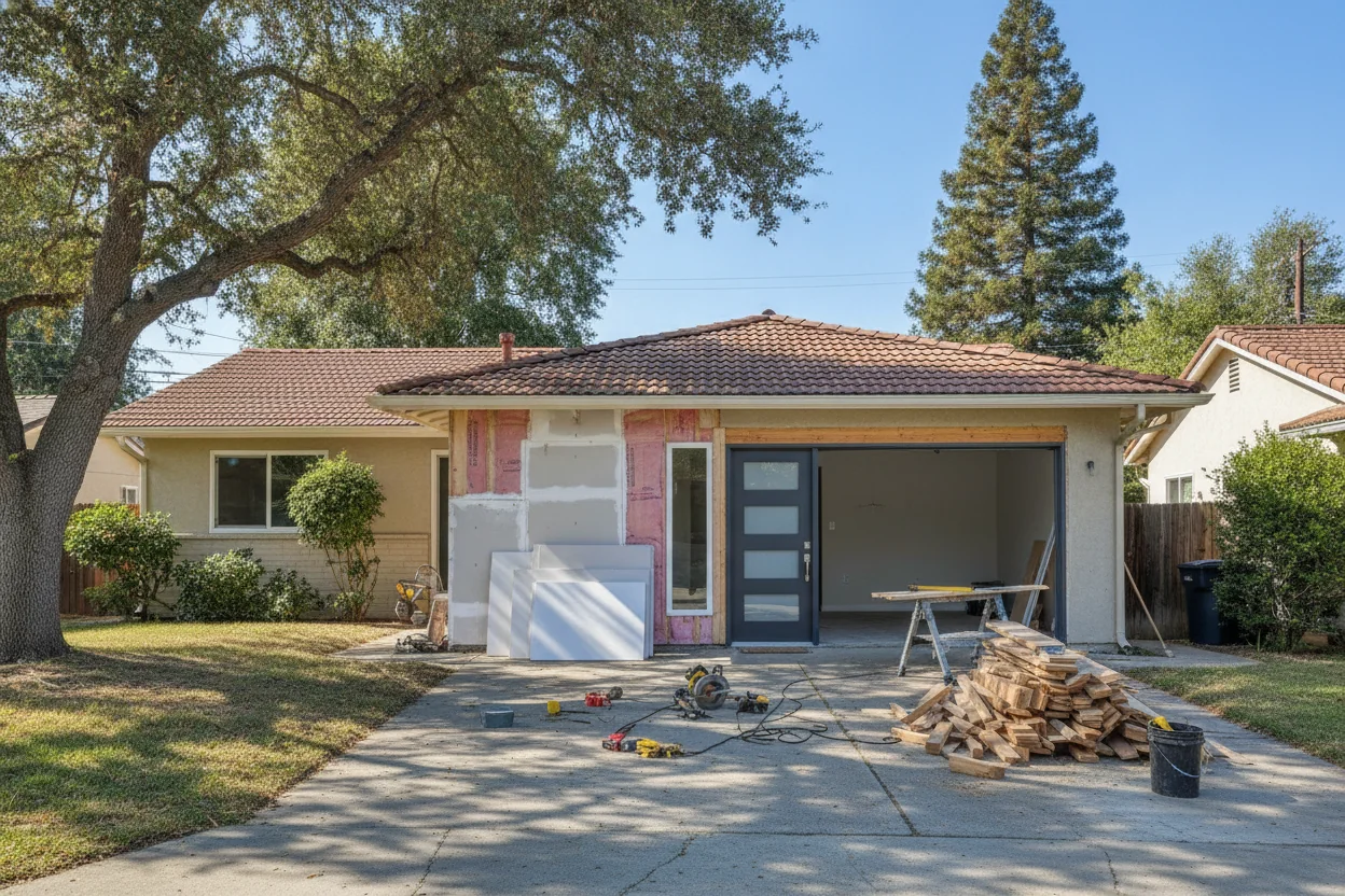 Garage Conversion ADU in Cupertino